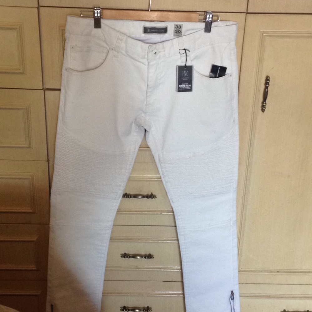 I.N.C Moto Table Style Pants